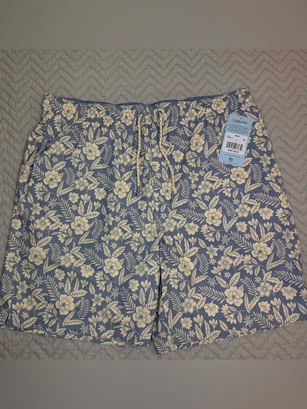 Laguna Men’s Floral Swim Trunks